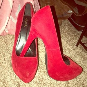 Qupid platform heels